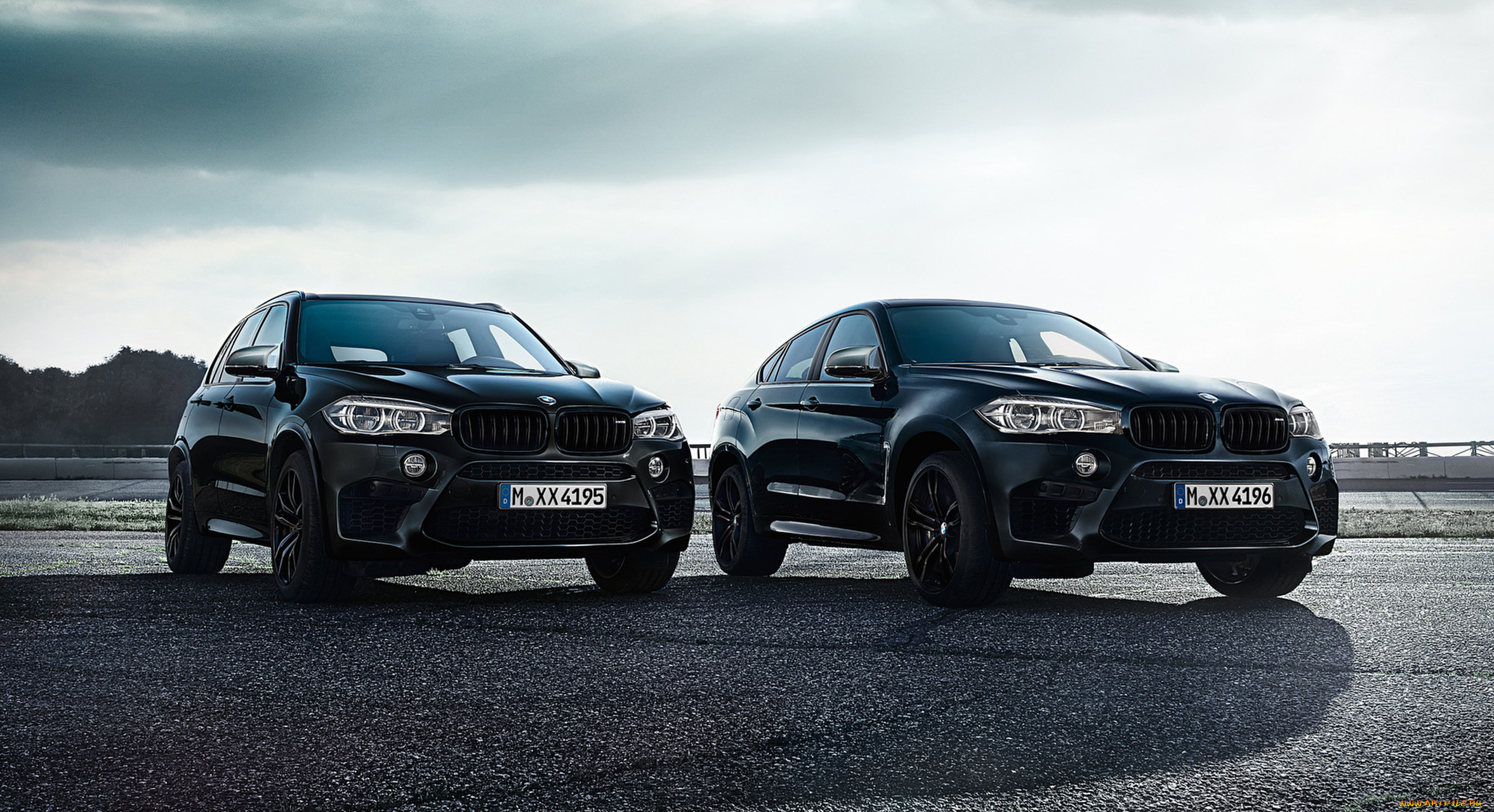 bmw x5-m and x6-m black fire edition 2018, , bmw, x5-m, x6-m, black, fire, edition, 2018